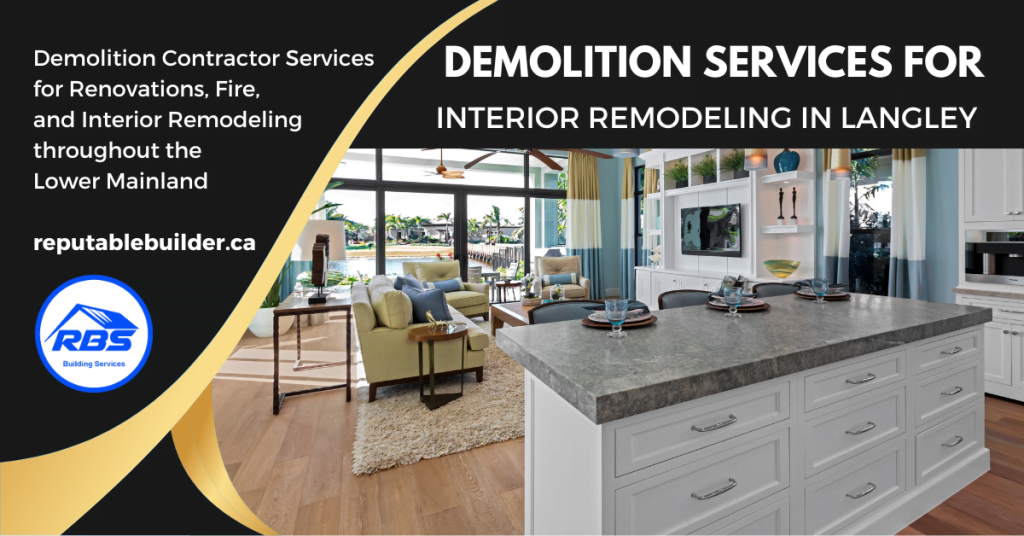 Demolition Services for Interior Remodeling